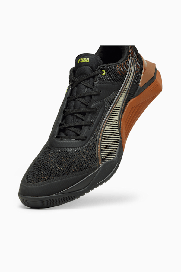 Chaussures de training Fuse 3.0 Homme, PUMA Black-Teak-Lime Pow, extralarge